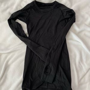 black swiftly tech long sleeve shirt